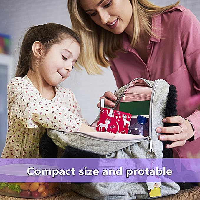 LOLOMLO 6 Pack Eco-Friendly Reusable Grocery Bags Lightweight Durable Washable Shopping Tote Foldable Outings Storage Pouch