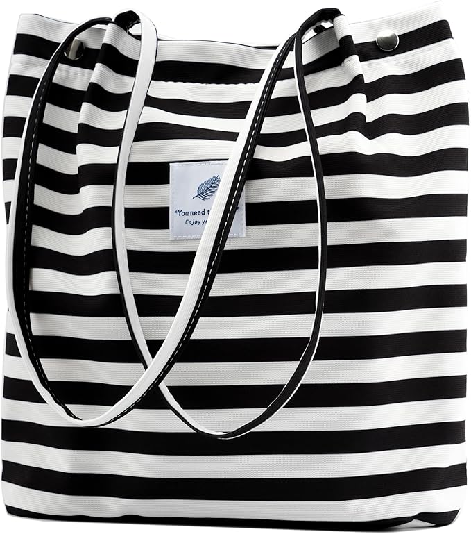 Corduroy Tote Bag Cute Tote Bags for Women Shoulder Bag with Inner Pocket for Work Beach Travel and Shopping Grocery