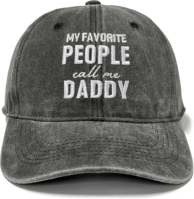 Adjustable Embroidery Baseball Hat for Men Women