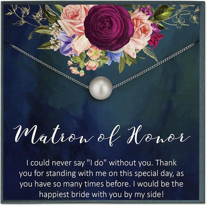 Mother of The Groom & Bride Gift for Future Mother in Law & Bonus Sister Necklace