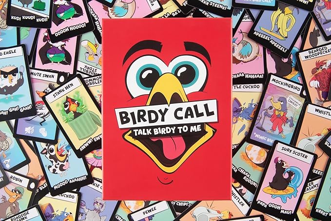 BIRDY CALL Family Party Game - The Hilarious, Loud & Loony Bird Matching Egg Collecting Card Game for Kids, Families & Friends - Christmas White Elephant Gifts, Stocking Stuffers + Board Games Night