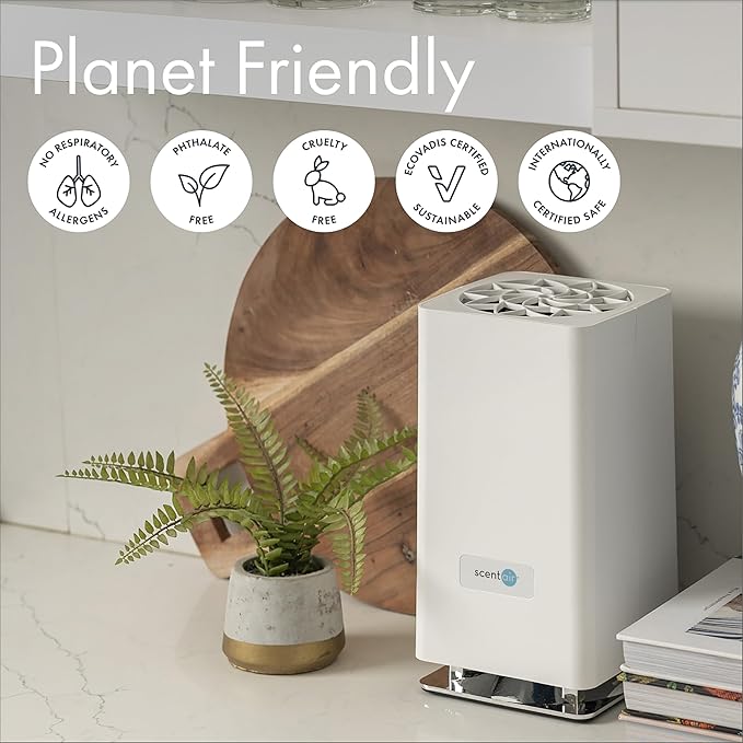ScentAir Whisper Home Monthly Plug-in Refill, Fragrance Cartridge for Home and Office, Amazon Exclusive, Citrus Woods
