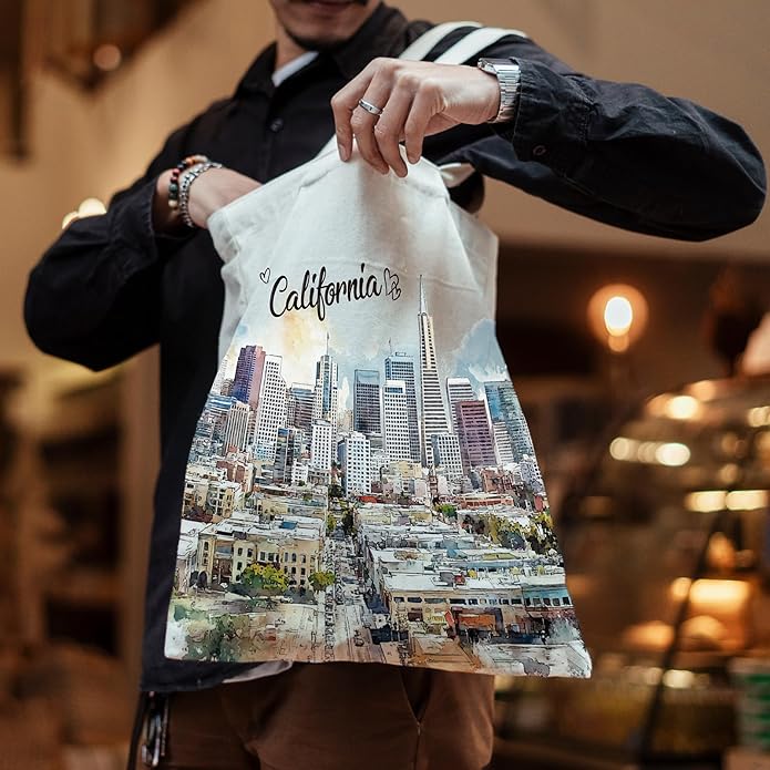 Canvas Tote Bag Gift - Funny Reusable Cloth Bags Vintage Totes Gifts for Women Shopping Grocery Lover Books Reader