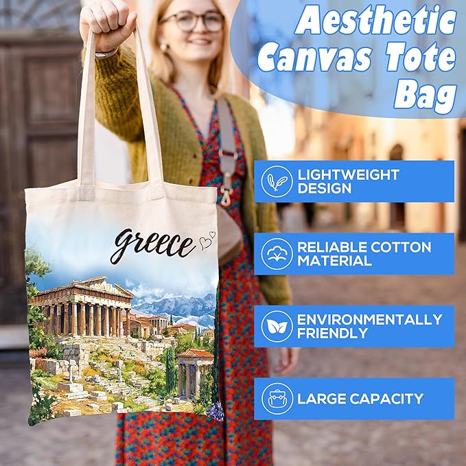 Europe Travel Souvenirs Gifts Tote Bags Reusable Grocery Bags London Paris Switzerland Gifts for Women