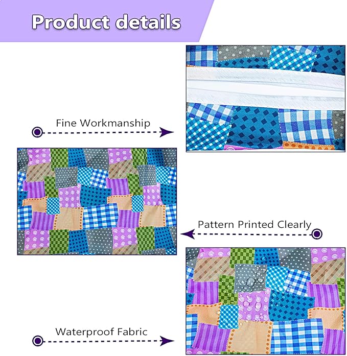 LOLOMLO 6 Pack Eco-Friendly Reusable Grocery Bags Lightweight Durable Washable Shopping Tote Foldable Outings Storage Pouch