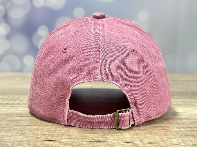Adjustable Embroidery Baseball Hat for Men Women