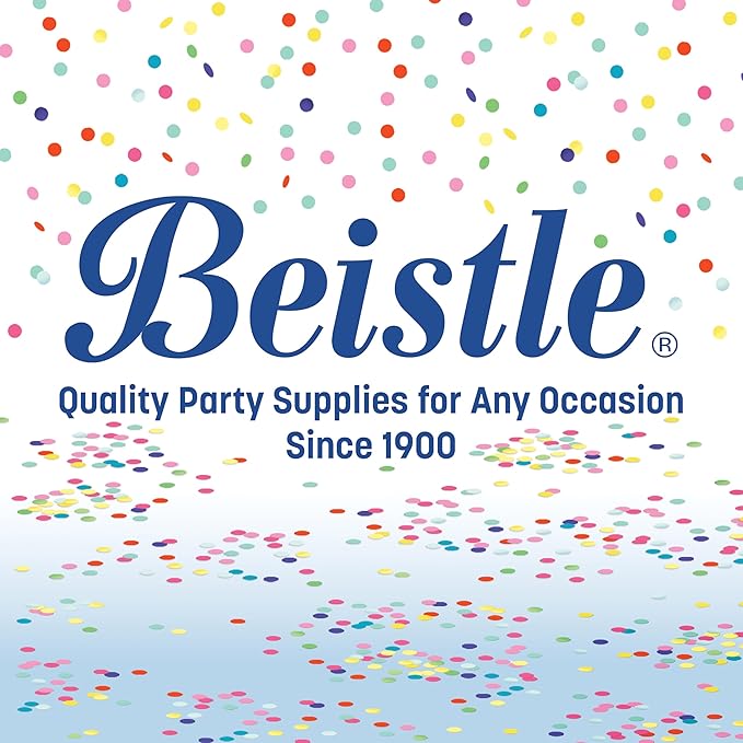 Beistle 3-Pack Plastic Patriotic Table Skirts, Red, White, & Blue, Fourth of July & Memorial Day Party Supplies, France Themed Party Decor, 29" x 14'