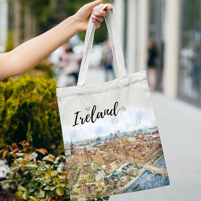 Canvas Tote Bag Gift - Funny Reusable Cloth Bags Vintage Totes Gifts for Women Shopping Grocery Lover Books Reader