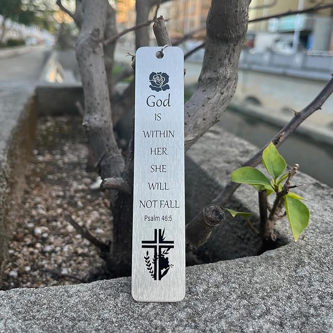 Christian Bookmark Gifts for Women Girls Boys, Inspirational Religious Book Mark Markers Faith