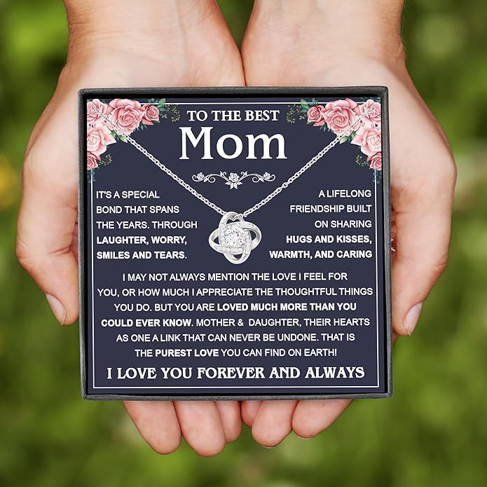 To My Mom Necklace, To My Badass Mom Necklace, To My Loving Mom Necklace From Son, Mother Daughter Necklace Gifts for Mom, Mothers Day Necklace Gift For Mom, Best Necklace Gifts For Mom