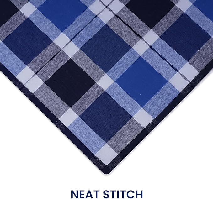 Selected Hanky 100% Cotton Handkerchiefs for Men