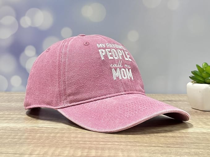 Adjustable Embroidery Baseball Hat for Men Women