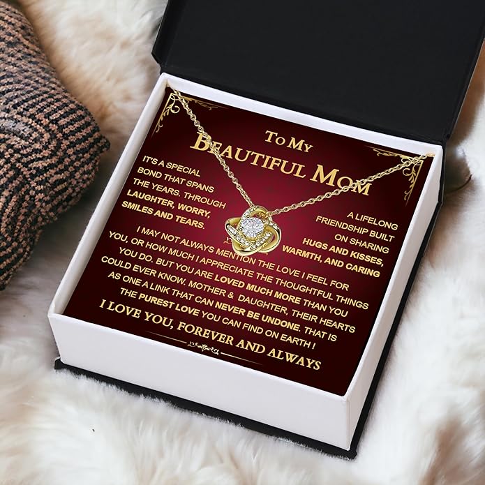 To My Mom Necklace, To My Badass Mom Necklace, To My Loving Mom Necklace From Son, Mother Daughter Necklace Gifts for Mom, Mothers Day Necklace Gift For Mom, Best Necklace Gifts For Mom