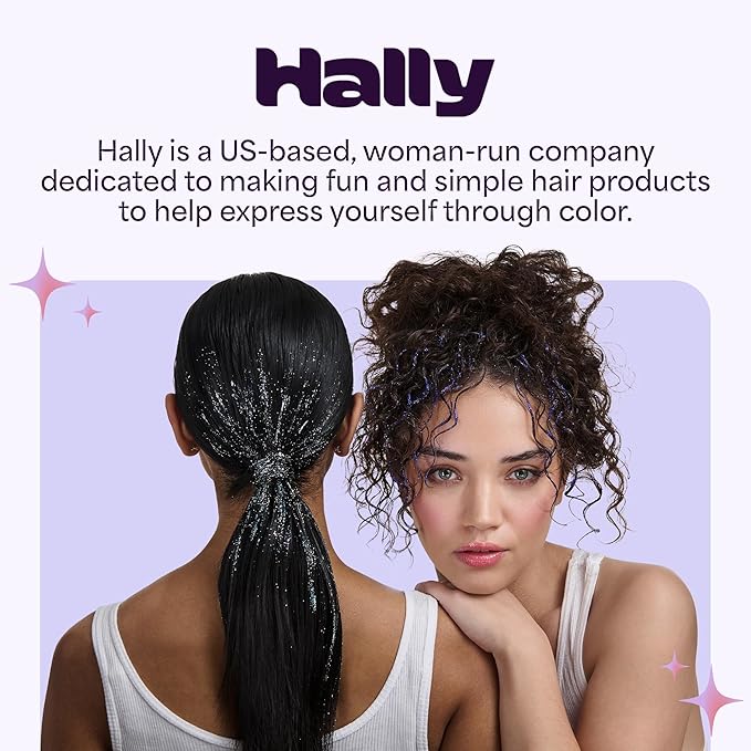 Hally Hair Gems Pen Refill Set - Includes 180 Multicolored Adhesive Gem Stickers Hair Jewels - Stylish Hair Accessories for School, Halloween, Festivals, Wedding, Parties & More