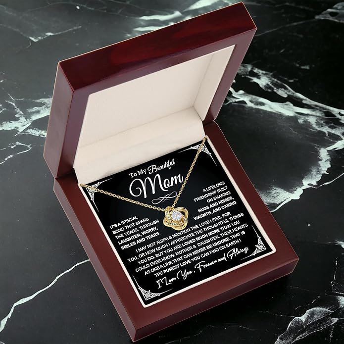 To My Mom Necklace, To My Badass Mom Necklace, To My Loving Mom Necklace From Son, Mother Daughter Necklace Gifts for Mom, Mothers Day Necklace Gift For Mom, Best Necklace Gifts For Mom