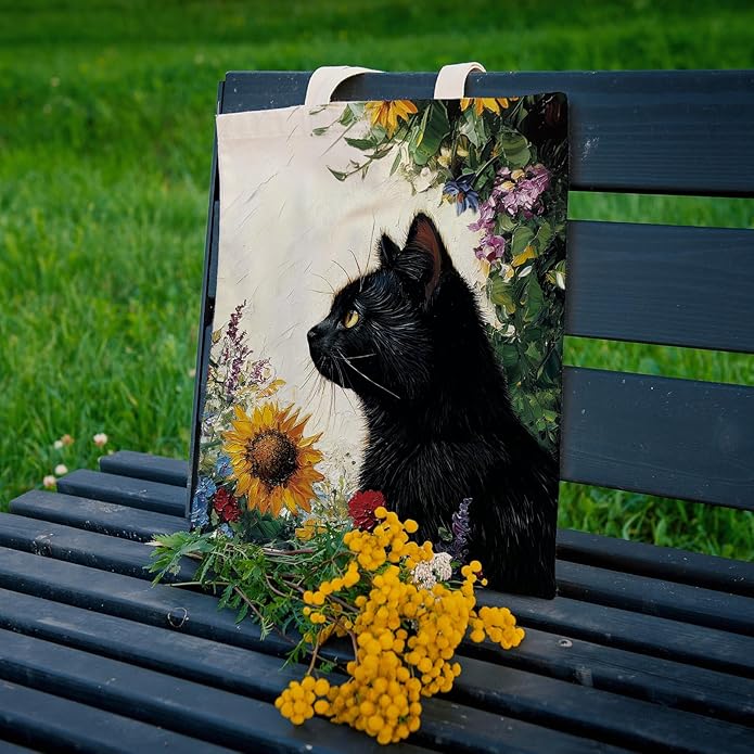 Canvas Tote Bag Gift - Funny Reusable Cloth Bags Vintage Totes Gifts for Women Shopping Grocery Lover Books Reader