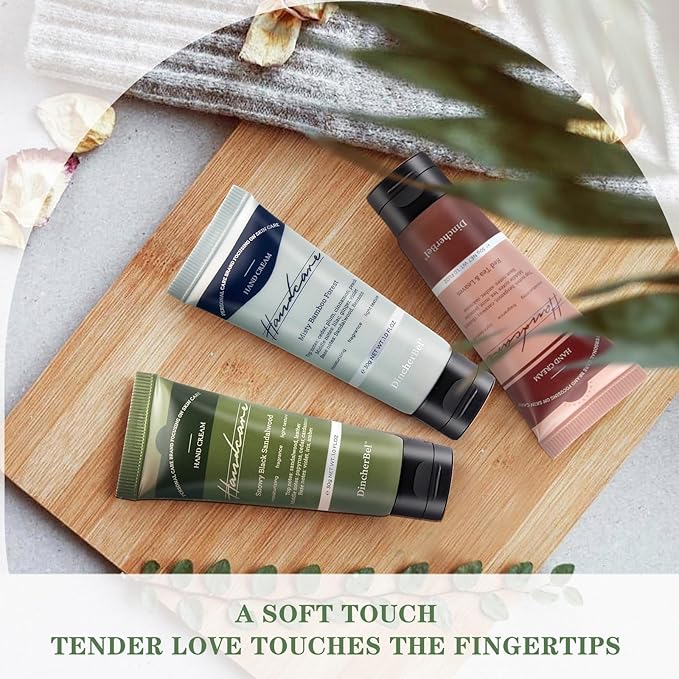 DincherBel 24 Pack Hand Cream Set - Travel Size Moisturizing Scented Hand Lotion for Dry Skin, Ideal Holiday Gift for Women