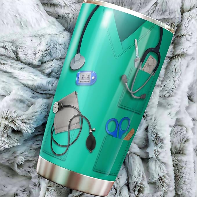 Nurse Tumbler - Gifts for Nurse on Christmas - Nurse Week Gifts - Gifts For Nurse Women - Nurse Cup - Nurse Graduation Gift Idea - Nursing Gifts For Nurses - Gifts for Nursing Students - Tumbler 20 Oz