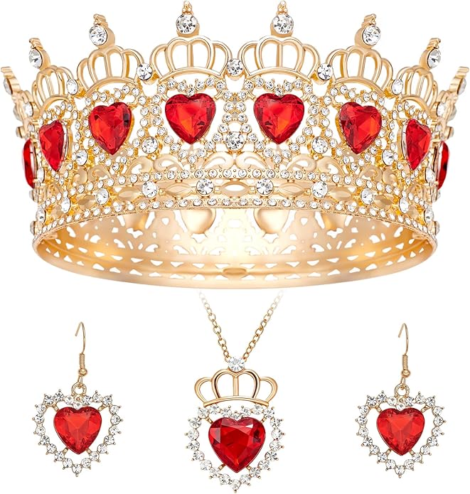 Queen Crown Rhinestone Wedding Crowns and Tiaras for Women Costume Party Hair Accessories Princess Birthday Crown Crystal Bridal Crowns