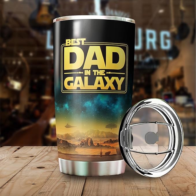 Dad Tumbler - Gifts for Dad on Fathers Day, Christmas - Dad Cup - Dad Mug - Dad Gifts from Daughter, Son On Father's Day - Dad Cup - Gifts for Dad, Fathers from Wife - Tumbler 20 Oz