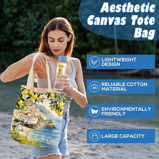 Europe Travel Souvenirs Gifts Tote Bags Reusable Grocery Bags London Paris Switzerland Gifts for Women