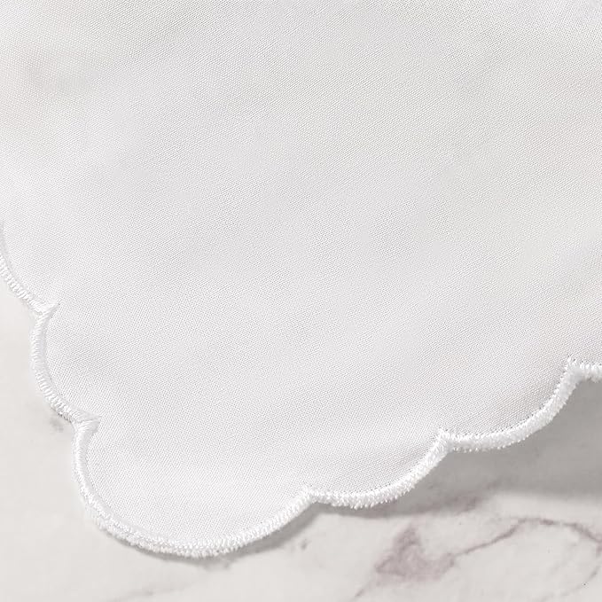 Wedding Handkerchief Something Blue for Bride, Mother Father of the Brides Groom Gifts, Embroidered Happy Tears Cotton Hanky