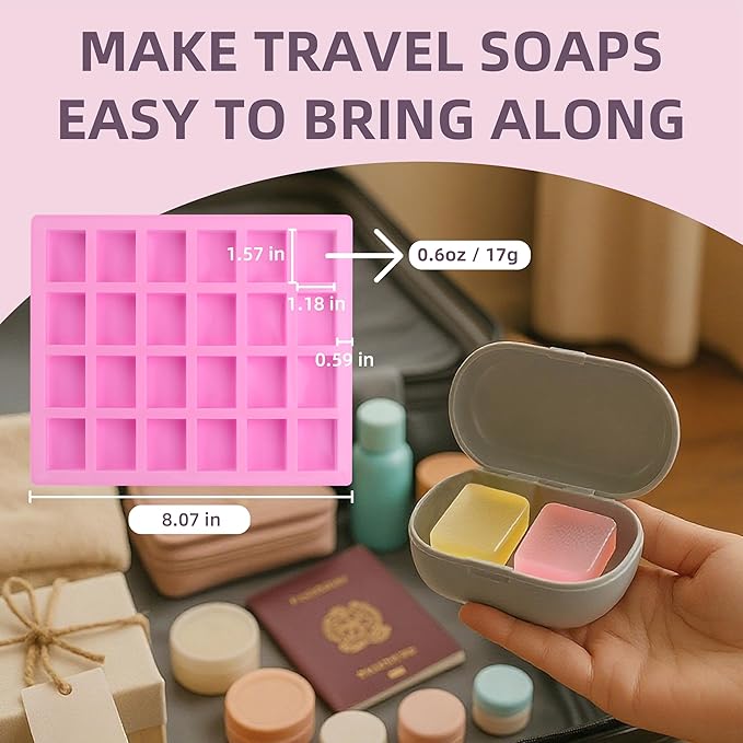 Yosamio Ultimate Soap Making Kit for Adults - Professional 42OZ Silicone Loaf Mold w/Wood Box & 2 Stainless Steel Cutters - 4lbs Natural Soap Base, 12 Oils/Dyes & Stamp - Deluxe DIY Craft Gift Set