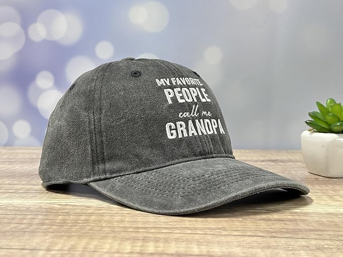 Adjustable Embroidery Baseball Hat for Men Women