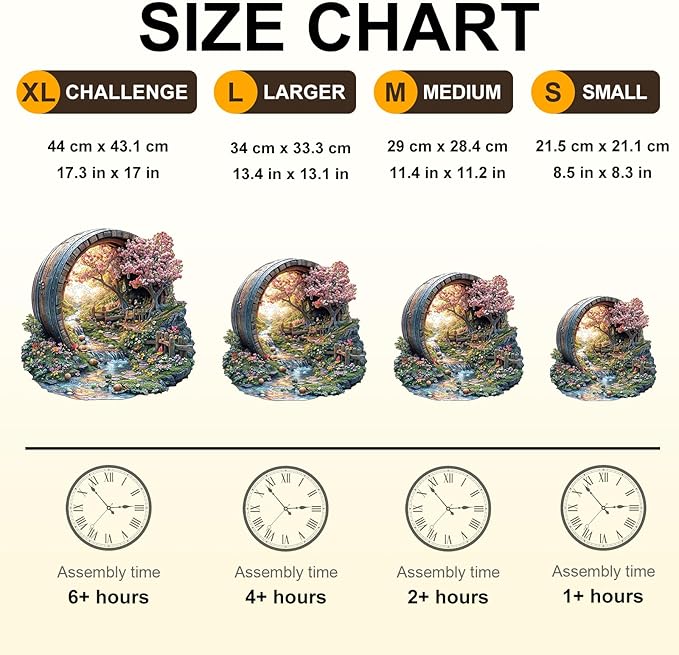 Wooden Puzzles for Adults, Spring Flower Wooden Jigsaw Puzzle for Adults, 465 PCS Unique Shape Wood Puzzles Adult, Birthday Party Gifts for Friends & Family Leisure Time Game Home Decor (XL-17.3*17in)