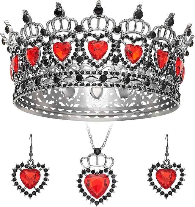 Queen Crown Rhinestone Wedding Crowns and Tiaras for Women Costume Party Hair Accessories Princess Birthday Crown Crystal Bridal Crowns