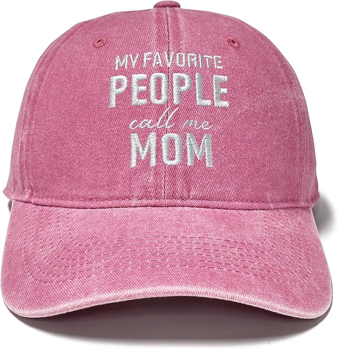 Adjustable Embroidery Baseball Hat for Men Women