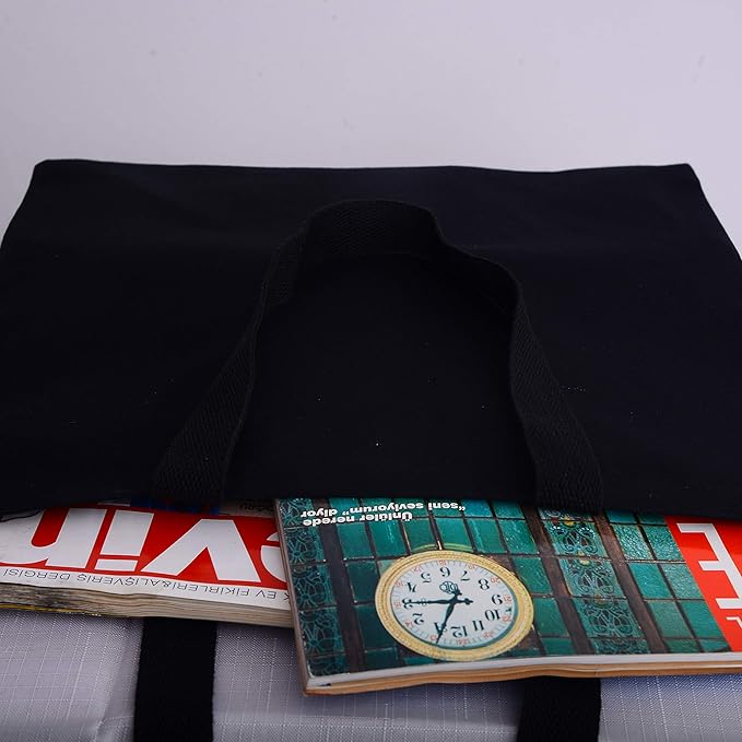 TBF Wholesale Canvas Tote Bags 15x16x3 with Bottom Gusset | Blank Totes for Printing, Painting & Embroidery