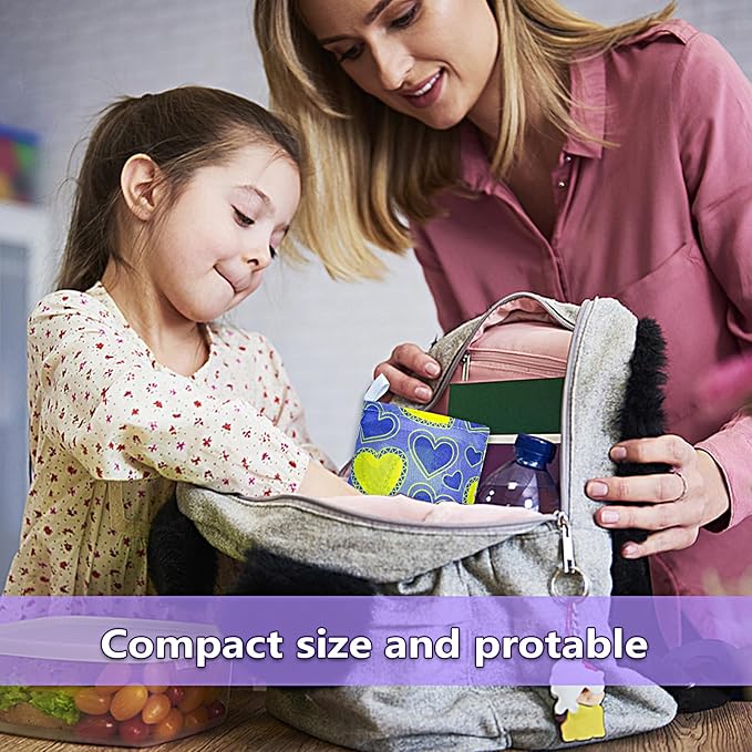 LOLOMLO 6 Pack Eco-Friendly Reusable Grocery Bags Lightweight Durable Washable Shopping Tote Foldable Outings Storage Pouch
