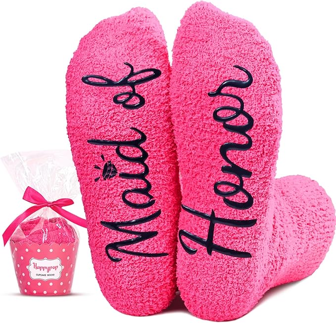 HAPPYPOP Wedding Gifts for Mother - Mother of the Groom & Bride Gifts, Mom in Law Socks