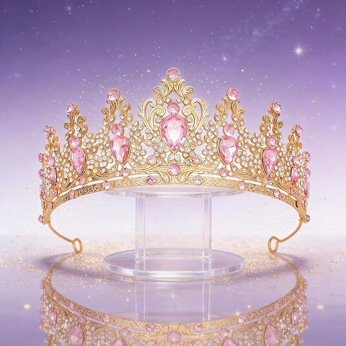 Tiaras Crown for Women, Queen Crown, Bridal for Tiaras Headband Wedding, Birthday Party Prom Princess Crystal Crowns Hair Accessories