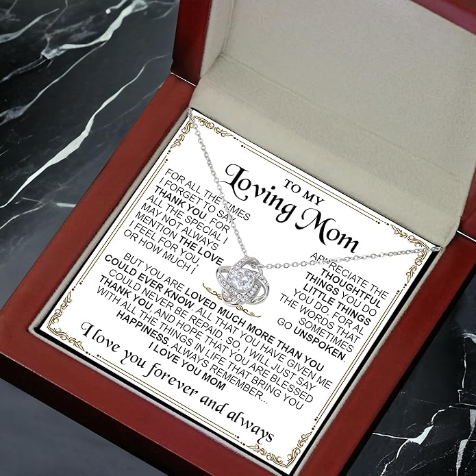 To My Mom Necklace, To My Badass Mom Necklace, To My Loving Mom Necklace From Son, Mother Daughter Necklace Gifts for Mom, Mothers Day Necklace Gift For Mom, Best Necklace Gifts For Mom