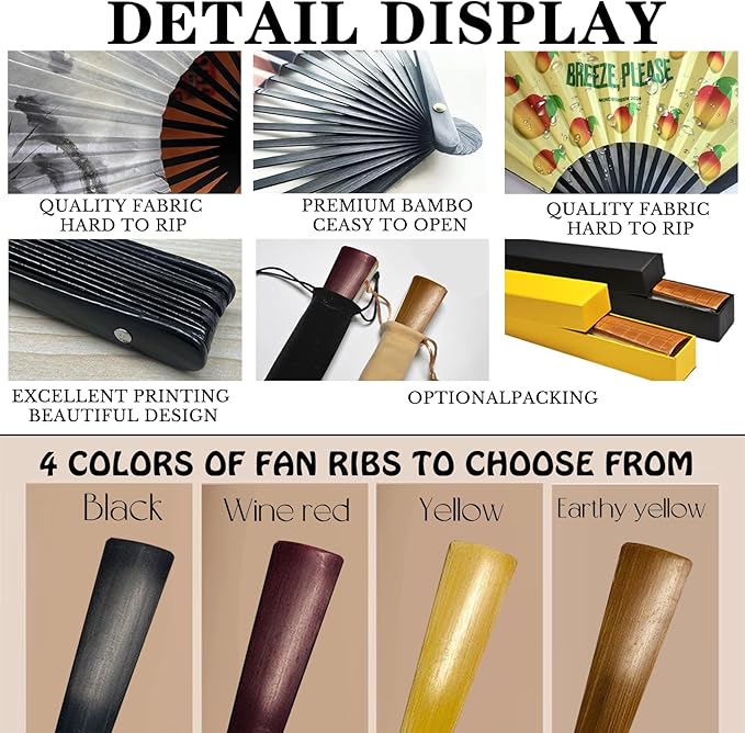 Custom Wedding Fans Personalized Fans for Line Dancing Folding Popping Fans for Wedding Dancing Concert Cosplay Party