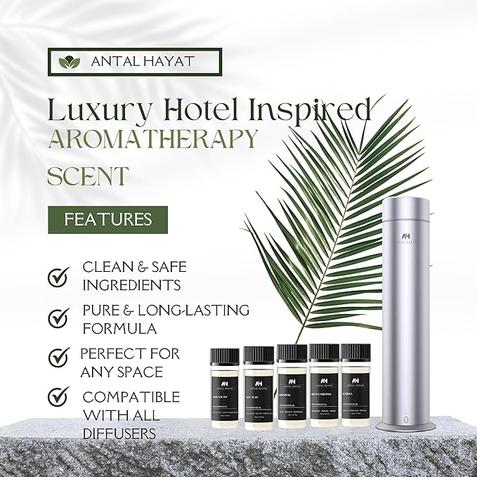 Hotel Diffuser Oil Inspired by The Ritz Carlton Hotel 50ml - Home Luxury Scents - Ritz Carlton Scent Diffuser Oil - Premium Fragrance Oils for Ultrasonic and Waterless Diffusers