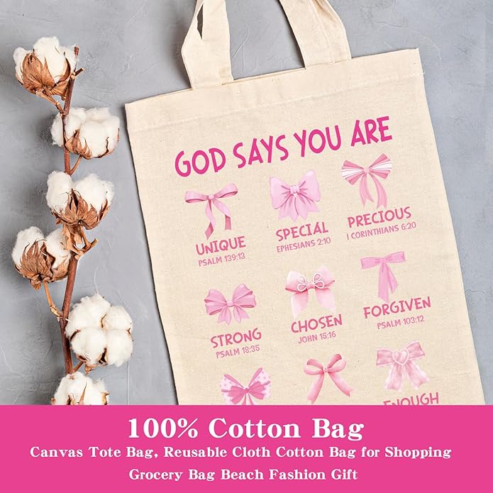 Canvas Tote Bag Gift - Funny Reusable Cloth Bags Vintage Totes Gifts for Women Shopping Grocery Lover Books Reader