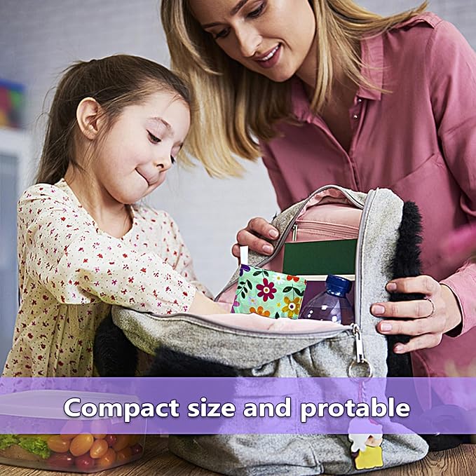 LOLOMLO 6 Pack Eco-Friendly Reusable Grocery Bags Lightweight Durable Washable Shopping Tote Foldable Outings Storage Pouch