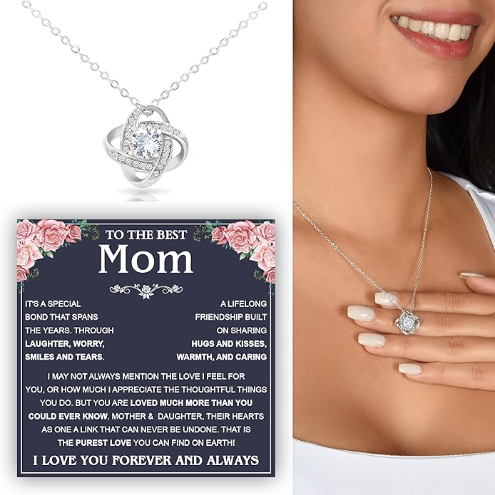 To My Mom Necklace, To My Badass Mom Necklace, To My Loving Mom Necklace From Son, Mother Daughter Necklace Gifts for Mom, Mothers Day Necklace Gift For Mom, Best Necklace Gifts For Mom