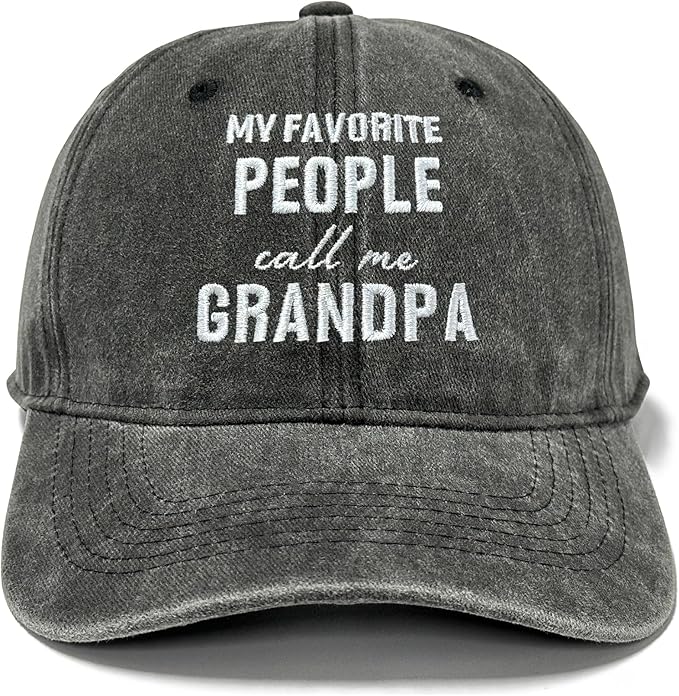 Adjustable Embroidery Baseball Hat for Men Women