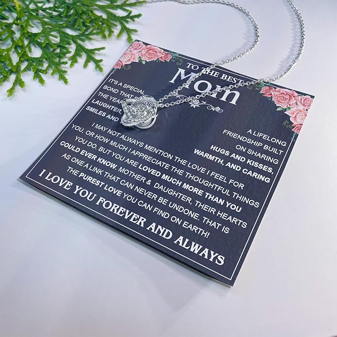 To My Mom Necklace, To My Badass Mom Necklace, To My Loving Mom Necklace From Son, Mother Daughter Necklace Gifts for Mom, Mothers Day Necklace Gift For Mom, Best Necklace Gifts For Mom