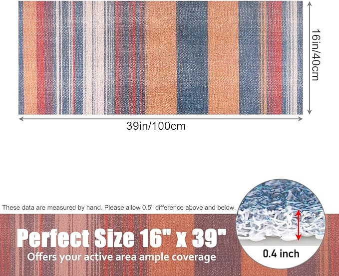 Shower Mat Bathtub Mat Non-Slip - 16x39 Inch, Soft Comfort Bath Mat with Drainage Holes, PVC Loofah Massage Bathmat for Shower, Tub, Bathroom, Wet Areas, Quick Drying
