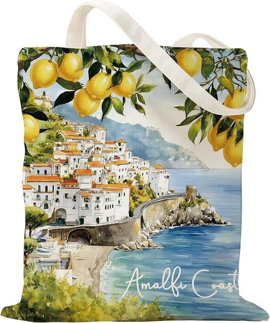Europe Travel Souvenirs Gifts Tote Bags Reusable Grocery Bags London Paris Switzerland Gifts for Women