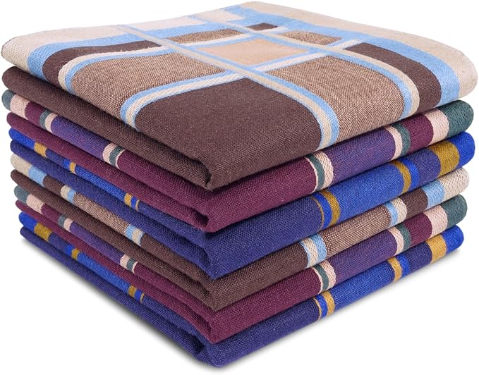 Selected Hanky 100% Cotton Handkerchiefs for Men