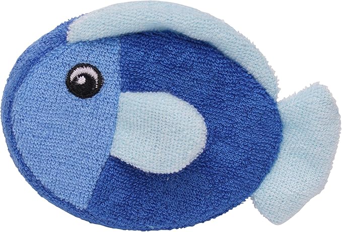 Manhattan Toy Neoprene Crab 5-Piece Floating Spill n Fill Bath Toy with Quick Dry Sponges and Squirt Toy
