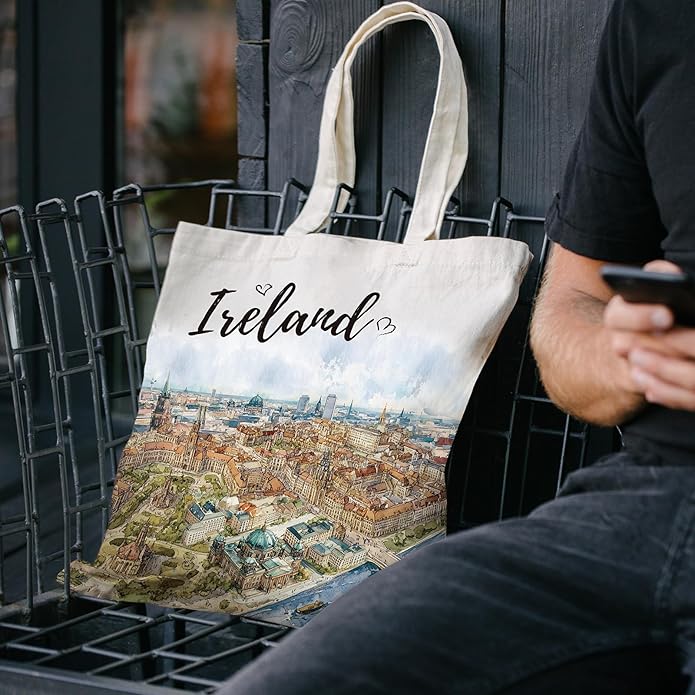 Canvas Tote Bag Gift - Funny Reusable Cloth Bags Vintage Totes Gifts for Women Shopping Grocery Lover Books Reader