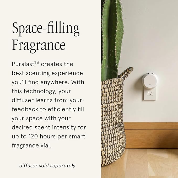 PuraHome Scent Refill - Smart Home Air Diffuser - Up to 120-Hours of Luxury Fragrance per Refill - Home Essential - Clean & Safe Diffuser Fragrance - 2 Pack, Sweet Cherry