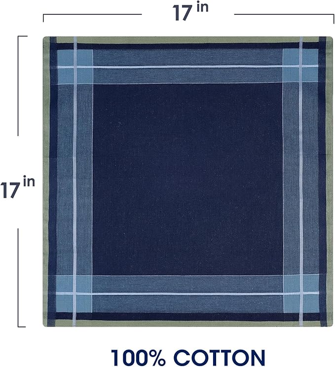 Selected Hanky 100% Cotton Handkerchiefs for Men